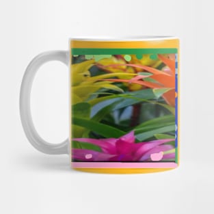 Colorful Floral Design Mug